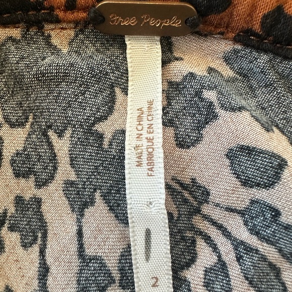 Free People Ohh La La Floral Print Midi Dress - Picture 11 of 12